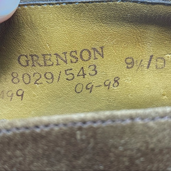 Grenson England’s master tan shoes size 9.5 main image 11